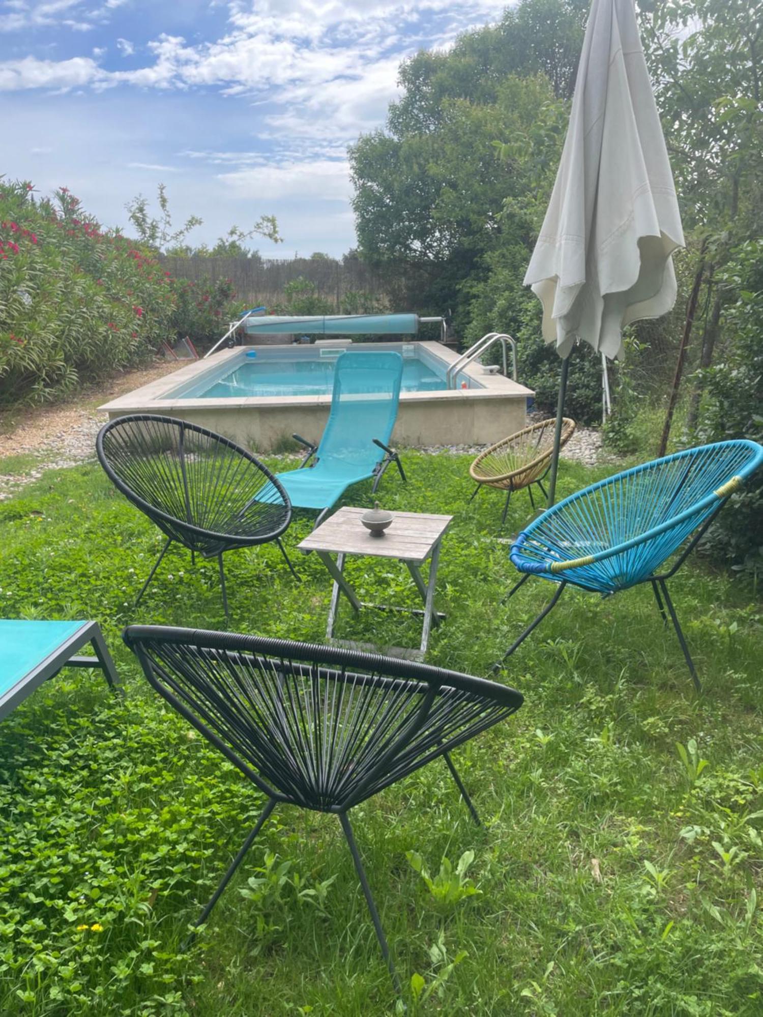Studio Havre De Paix Au Pont Du Gard Piscine Et Jacuzzi Chez Valerie Payre Vers-Pont-du-Gard Eksteriør billede
